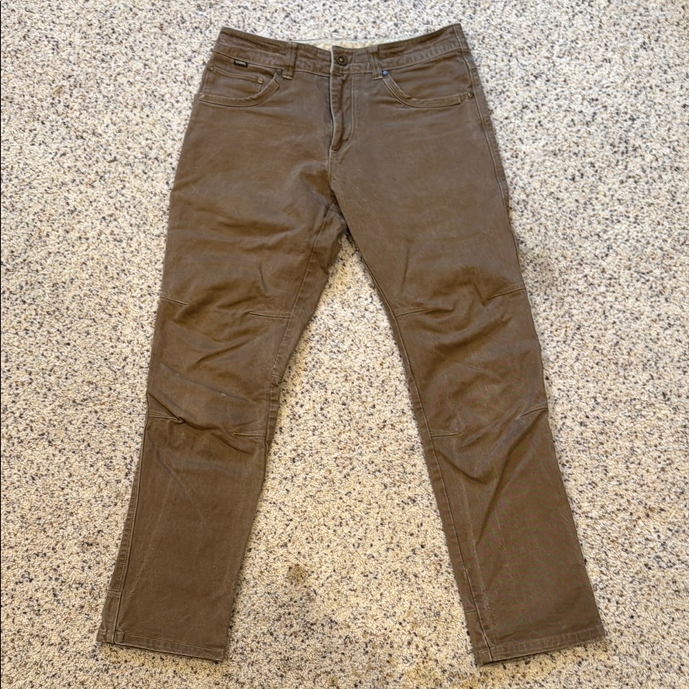 Kuhl Brown Chinos Classic Straight Leg